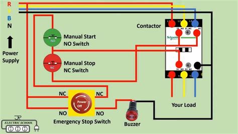 emergency switch wiring diagram